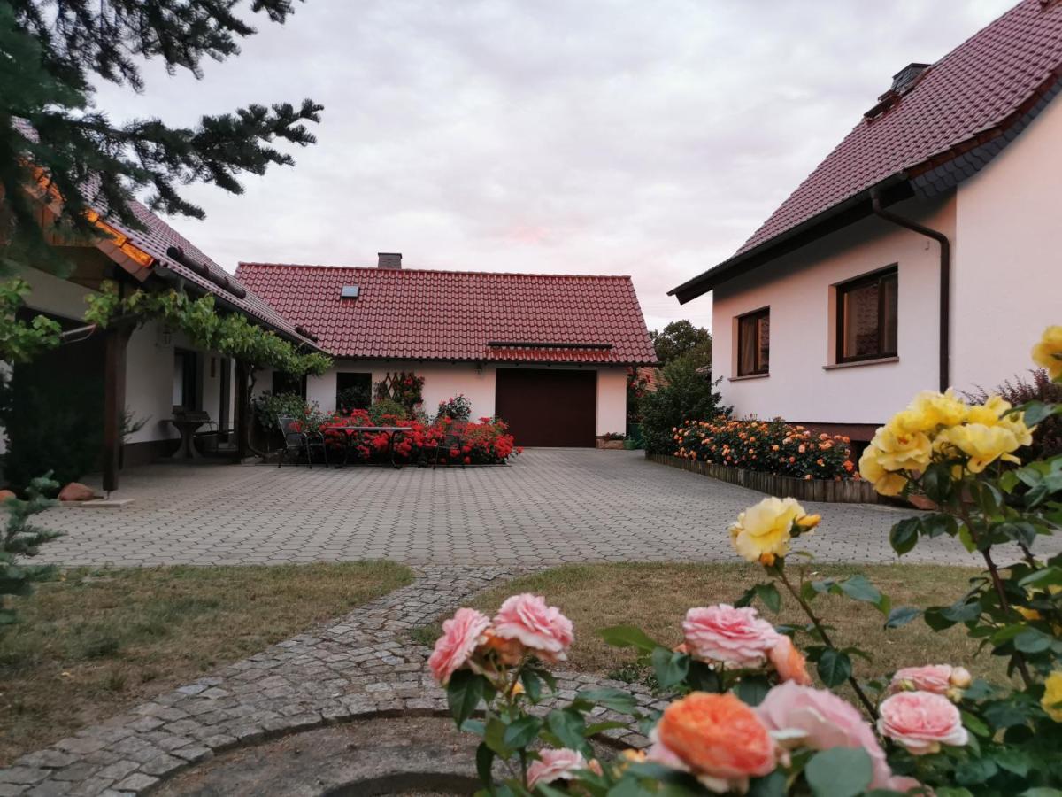 Ferienhaus Rosenhof Glaubitz Dış mekan fotoğraf