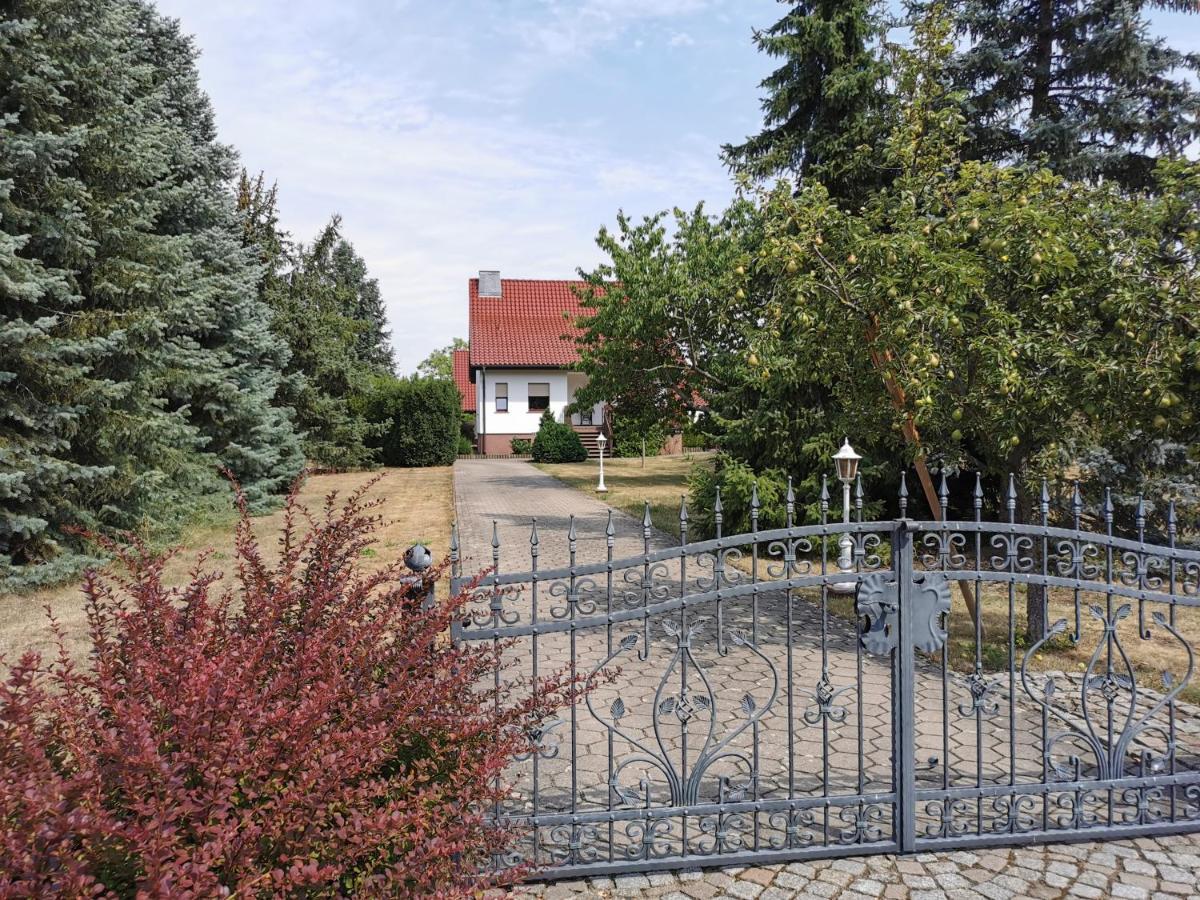 Ferienhaus Rosenhof Glaubitz Dış mekan fotoğraf