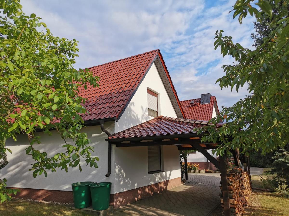 Ferienhaus Rosenhof Glaubitz Dış mekan fotoğraf